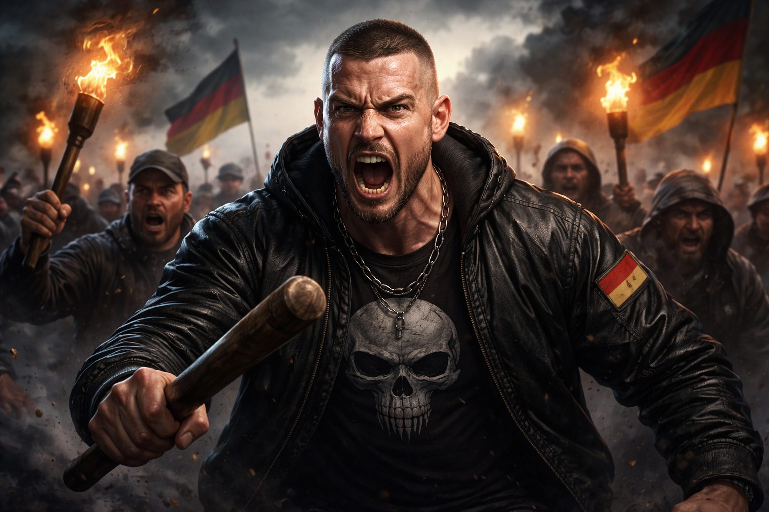 LINKER DREHT DURCH! Zitat: „Rechte werfen BEHINDERTE vor den BUS!“