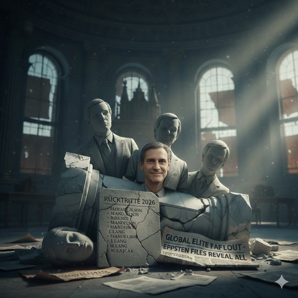 Die vollständige Liste der Epstein-Rücktritte (Stand: Februar 2026)